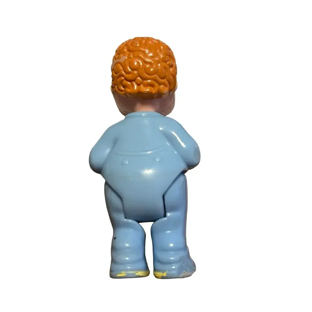 Fisher-Price Loving Family Dollhouse 1994 Baby Boy Doll Figure Blue with Bottle